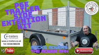 Ifor Williams P6E Trailer Extension Sides Maximize the Space [upl. by Kirad224]