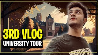 3rd Vlog  University Tour ❤️ neduniversity  Ajj aik new experience hoa ❤️  Baqar Hussain Vlog [upl. by Benilda]