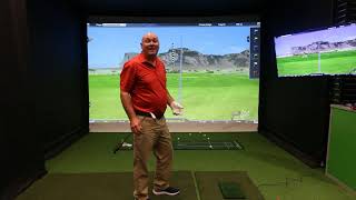 Introduction and demo of the Optishot 2 golf simulator [upl. by Madra]