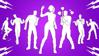 Top 25 Legendary Fortnite Dances With The Best Music Challenge Himiko Toga Swag Shuffle Classy [upl. by Aday]