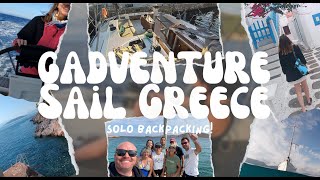 Sail Greece with Gadventure  Agistri Poros Kythnos Syros Mykonos Delos [upl. by Nollaf]