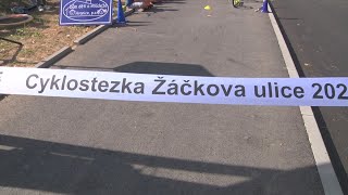 AKTUÁLNĚ Cyklostezka Žáčkova  slavnostní otevření a předání veřejnosti [upl. by Ahseiyt]