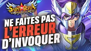 BANNIÈRE RERUN  Ninvoquez pas  Saint Seiya Legend of Justice [upl. by Araz]