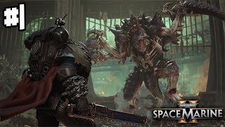 Space Marine 2 FIRST MISSION Playthrough [upl. by Seabrook644]