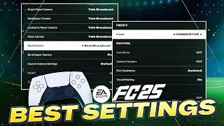 Best Controller amp Camera Settings in EA FC 25 for Maximum Performance [upl. by Ylek]