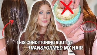 This Hair Mask Routine TRANSFORMED My Hair How to Apply Conditioner amp Hair Masks for Healthy Hair [upl. by Coltson]