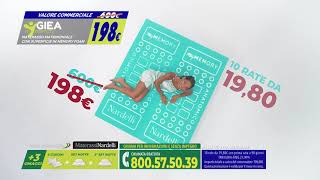 Televendita Materassi Nardelli  Matrimoniali in Offerta a soli 198€  3 omaggi [upl. by Hinch526]