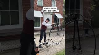 I Tried Riding a Penny Farthing and it was terrible [upl. by Yerfoeg]