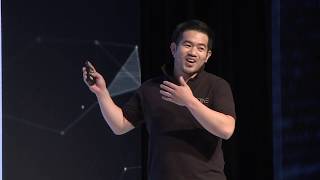 Katsuya Konno presents Quoine at the CoinGeek Conference [upl. by Nodyroc]