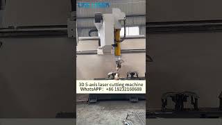 3D 5axis laser cutting machine fast cutting speed high precision and smooth cutting [upl. by Farra]