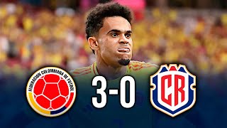 COLOMBIA Vs COSTA RICA 30 l Análisis y Opinión del partido [upl. by Oicnanev350]