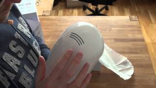 Withings Aura Sleep System Lichtwecker amp Schlafzyklustracker  unboxing [upl. by Nhor551]