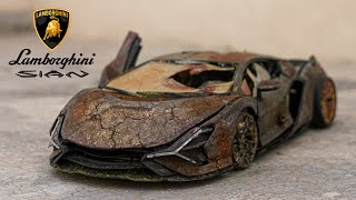 Restoration Abandoned Lamborghini SIAN Super Sport Car [upl. by Oirramed]