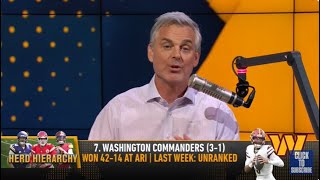 THE HERD  Colin Cowherd STUNNED Washington Commanders Are A TOP Team In The NFL [upl. by Ettenuj]