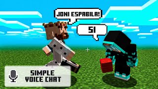 JUEGA con VOZ en MINECRAFT 🎙  Como instalar y configurar  SIMPLE VOICE CHAT [upl. by Inaffyt607]