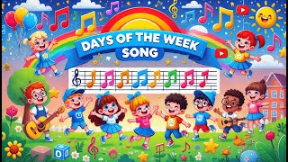 7 Days of the Week  Educational Songs for Kids [upl. by Dickman854]