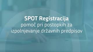 SPOT Registracija  pomoč referenta pri postopkih na portalu SPOT [upl. by Dichy]