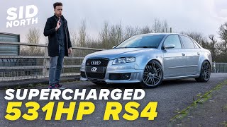 531BHP SUPERCHARGED AUDI B7 RS4  BUY ONE RIGHT NOW [upl. by Jody]