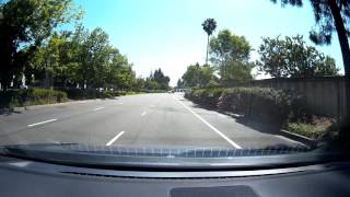 Pleasanton California CA DMV Behind The Wheel driving test practice route 6  part 2 [upl. by Nerrawed]