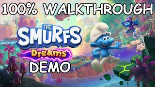 THE SMURFS DREAMS FULL DEMO 100 WALKTHROUGH  PC 4K UHD 60fps ULTRA PERFORMANCE DVDfeverGames [upl. by Hennebery]