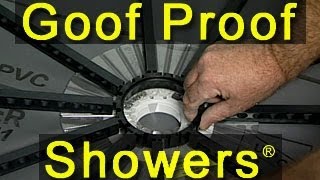 Goof Proof Shower Installation  01 [upl. by Sevy]