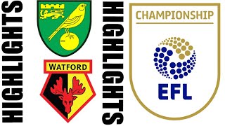 Norwich City vs Watford 41 All Goals amp Highlights  EFL Championship 20242025 [upl. by Spielman828]