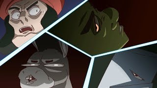 SHREK vs KNIGHTS  Top 10 Anime Fights Shrek Retold [upl. by Erodasi]