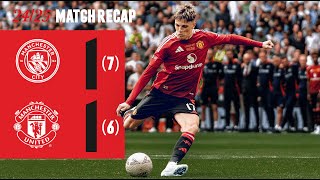 Man City 7 11 6 Man Utd  Match Recap [upl. by Noby]