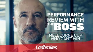 Performance Review With The Boss  Who Cant Win The Melbourne Cup [upl. by Gilmer860]