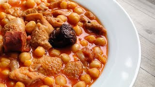 TIENES DOS BOTES CALLOS CON GARBANZOS [upl. by Neirol]