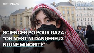 Sciences Po pour Gaza  “On n’est ni dangereux ni une minorité” [upl. by Rempe]