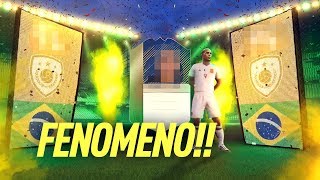 EU TIREI O RONALDO FENOMENO NO PACK DO FIFA 18 RONALDO IN PACK FIFA 18 [upl. by Gaye]