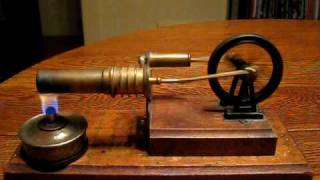 Test of old Stirling engine from Germany [upl. by Binnings270]