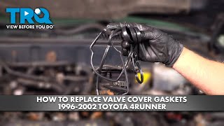 How to Replace Valve Cover Gaskets 19962002 Toyota 4Runner [upl. by Schafer806]