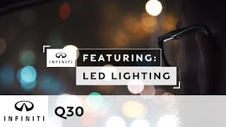 INFINITI Q30 featuring LED Lighting [upl. by Ffoeg]