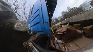 Front Load Cardboard Pickup 360 View x3FL3 [upl. by Micah823]