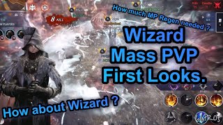 Black Desert Mobile Wizard Mass PVP First Looks How much MP needed  World Boss DMG Test GGTY⛈️ [upl. by Rochette]