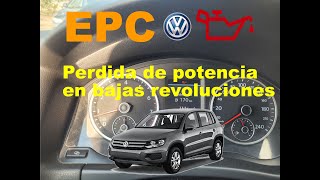 EPC en bajas revoluciones yo perdida de presión de aceite VW Tiguan [upl. by Ayikin]