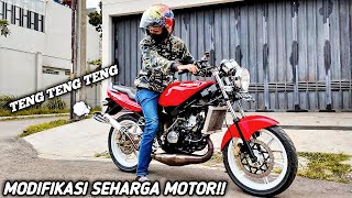 REVIEW MODIFIKASI NINJA 2 TAK l MODIFNYA DOANG BISA KEBELI MOTOR [upl. by Heidi]