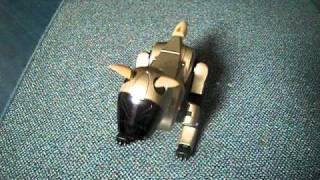 AIBO ERS210 in Action with Recognition Software [upl. by Ellehcal]