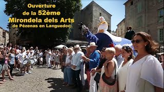 Ouverture de la 52ème Mirondela dels Arts de Pézenas [upl. by Checani41]