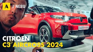 Citroen C3 Aircross 2024  7 posti in 439m a 18790€ Benza Mild amp EV [upl. by Gib34]