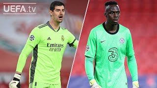 COURTOIS MENDY UCL​ BEST SAVES QuarterFinals [upl. by Aimas821]