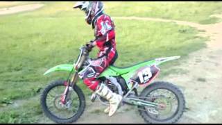 MX sezona 2011 Kawasaki kx 125 [upl. by Aggappora19]