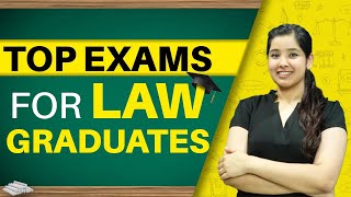 TOP Exams for Law Students  Exams after LL B [upl. by Ahsilif]