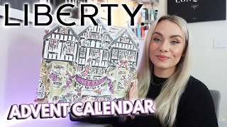 LIBERTY BEAUTY ADVENT CALENDAR 2023 UNBOXING  IS THIS THE BEST ✨  MISS BOUX [upl. by Ynaiffit]