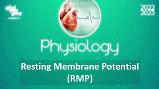 L10 Resting membrane potential Physiology [upl. by Ursel]