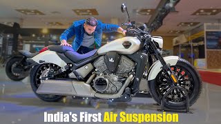 Indias First Air Suspension Motorcycle With A 500cc Engine Benda BD 500 full details [upl. by Stilla]