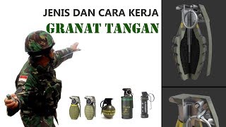 Jenis dan Cara Kerja Granat Tangan termasuk Granat Asap [upl. by Charil]