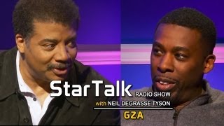 WUTANGs GZA raps and rhymes on StarTalk with Neil deGrasse Tyson [upl. by Burton894]